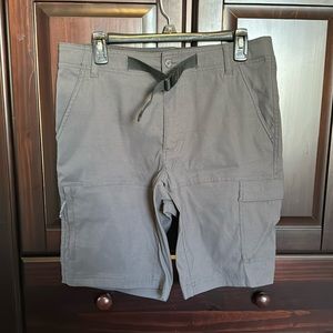 Men's Columbia Casual Hiking Shorts - 32 - Gray